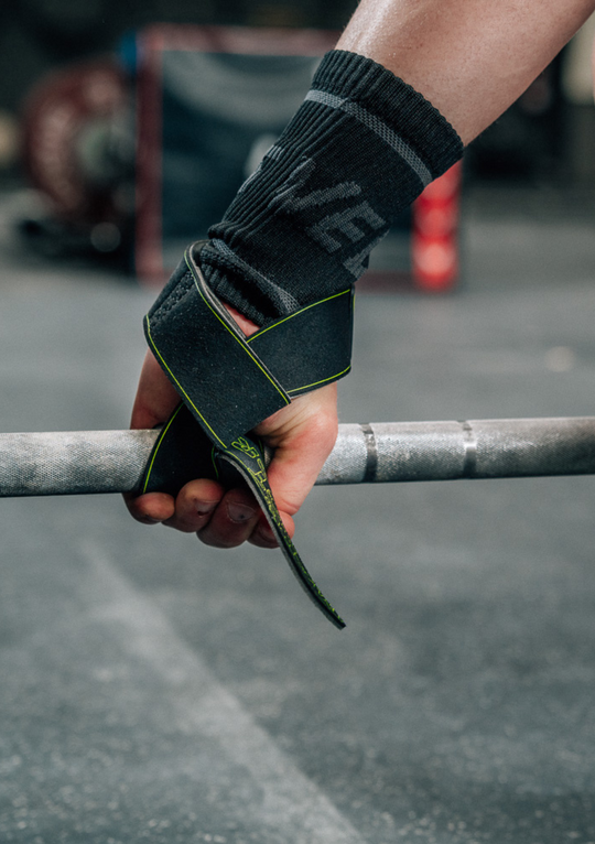 STRAPS de levantamento de peso Velites | Preto