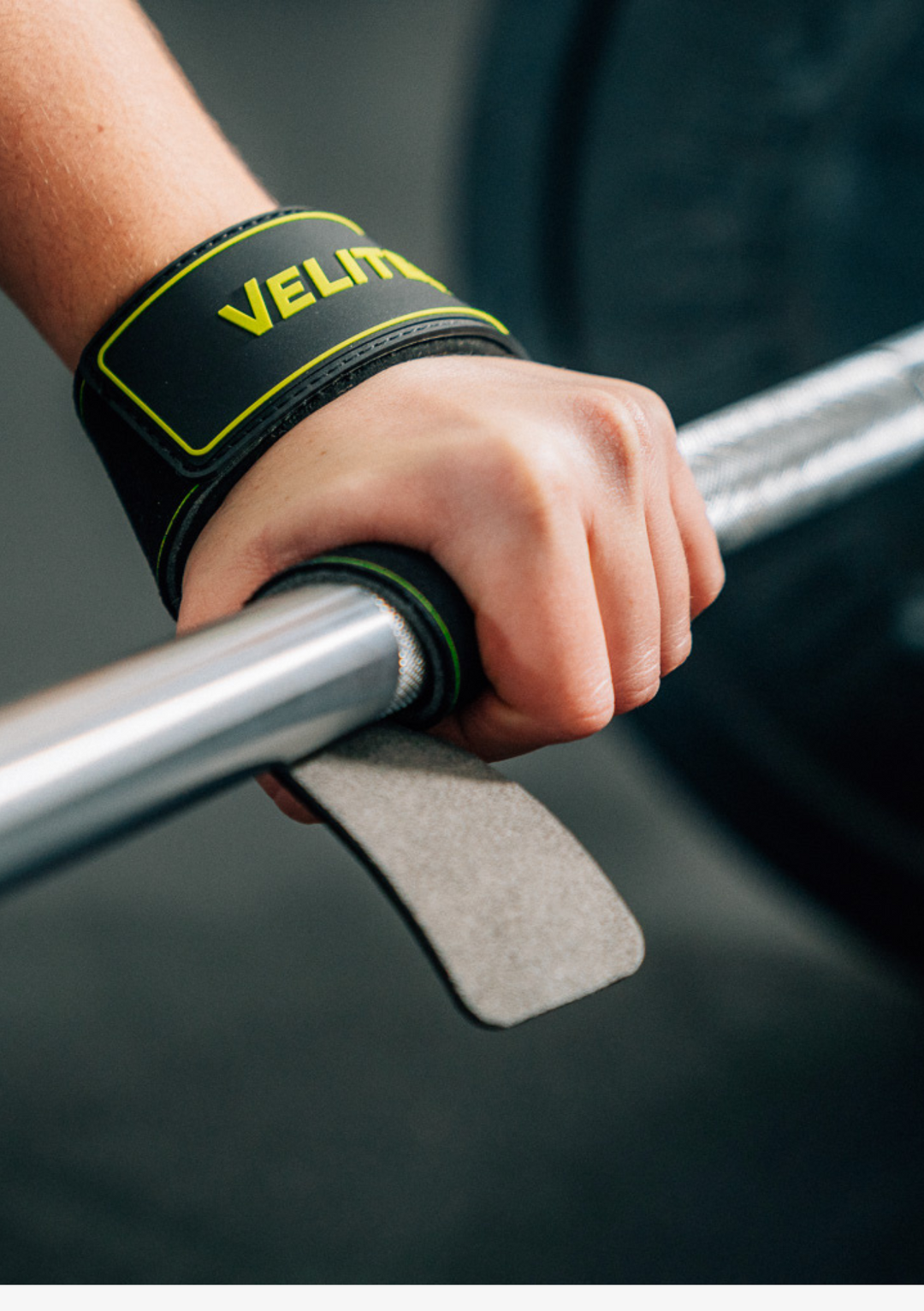 STRAPS de levantamento de peso Velites | Preto