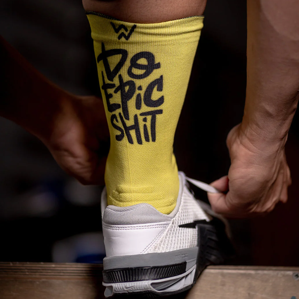 Do Epic Shit - Yellow - Meias Unissexo