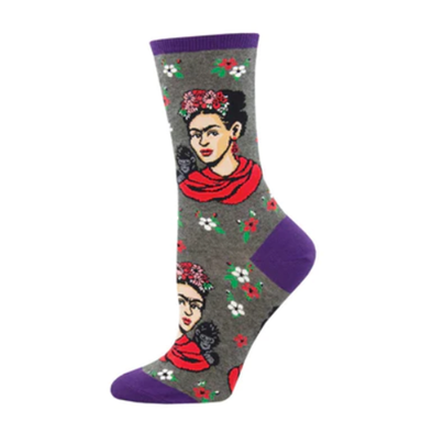 Khalo Portrait - Ladies Crew socks