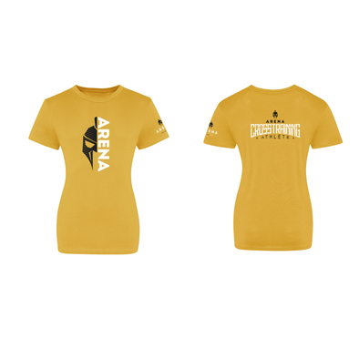 T-shirt Feminina Arena Prime Box - MUSTARD YELLOW | Ladies T-shirt Arena Prime Box - Mustard Yellow