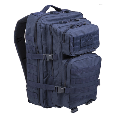 Mochila Mil-Tec Assault Pack Dark Blue 36L | Backpack Mil-Tec  Assault Pack Dark Blue Large