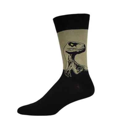 Raptor - Olive - Men 's Crew socks