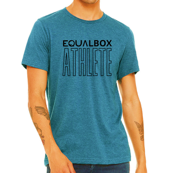 Equal Box CF Athlete T-Shirt - Teal | Equal Box CrossFit Athlete T-Shirt - Teal