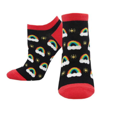 Sunshine & Rainbows - Ladies Ankle socks