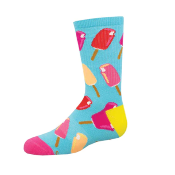 Ice Cream Bars- Junior crew socks (7-10 anos)
