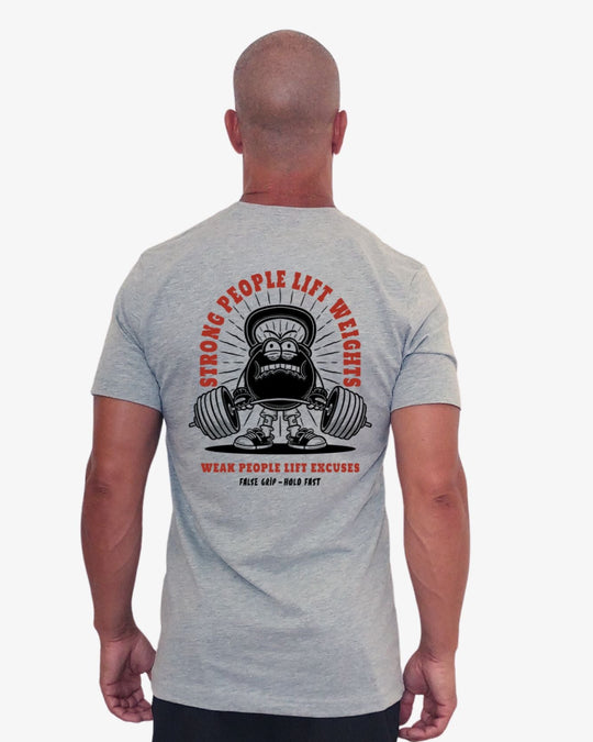 T-Shirt STRONG PEOPLE | Light grey
