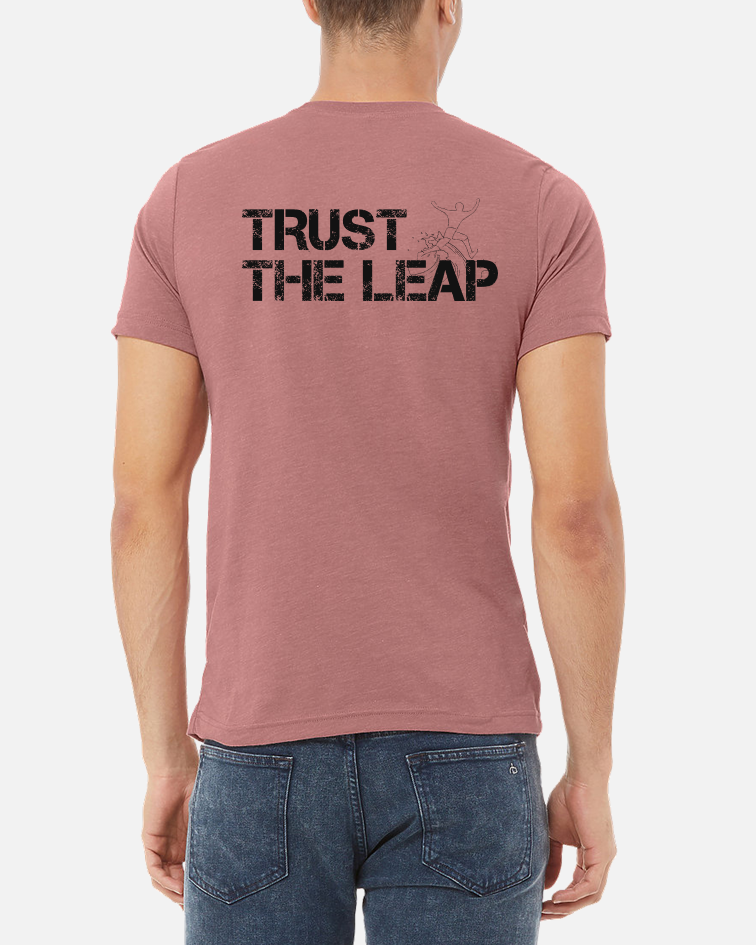 T-SHIRTPERSONALIZADA  UNISSEXO THE LEAP ROSE COSTAS