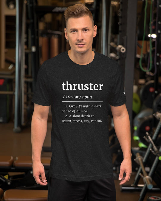 Thruster definition unisex tee lifestyle