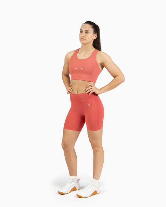 SHORTS VELITES HOLO MEDIUM RASPBERRY LATERAL