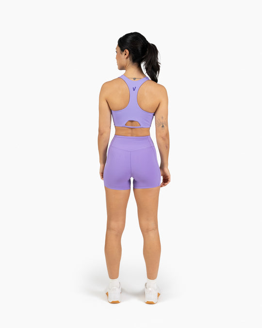 SHORTS VELITES HOLO MEDIUM WISTERIA BACK