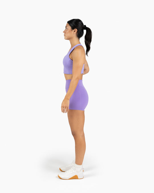 SHORTS VELITES HOLO MEDIUM WISTERIA LATERAL
