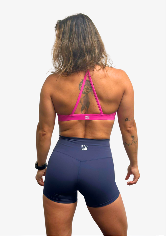 WAVE Atlantic Sport Bra - Fuchsia Pink