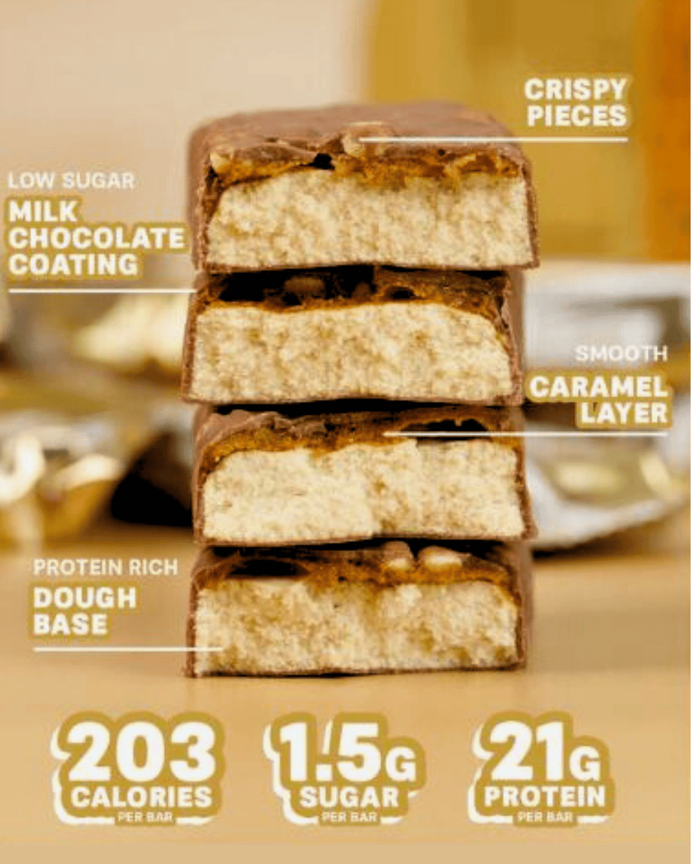 Barra Proteica Grenade - 60g - Caramel Chaos - TugaSox Fitness Store