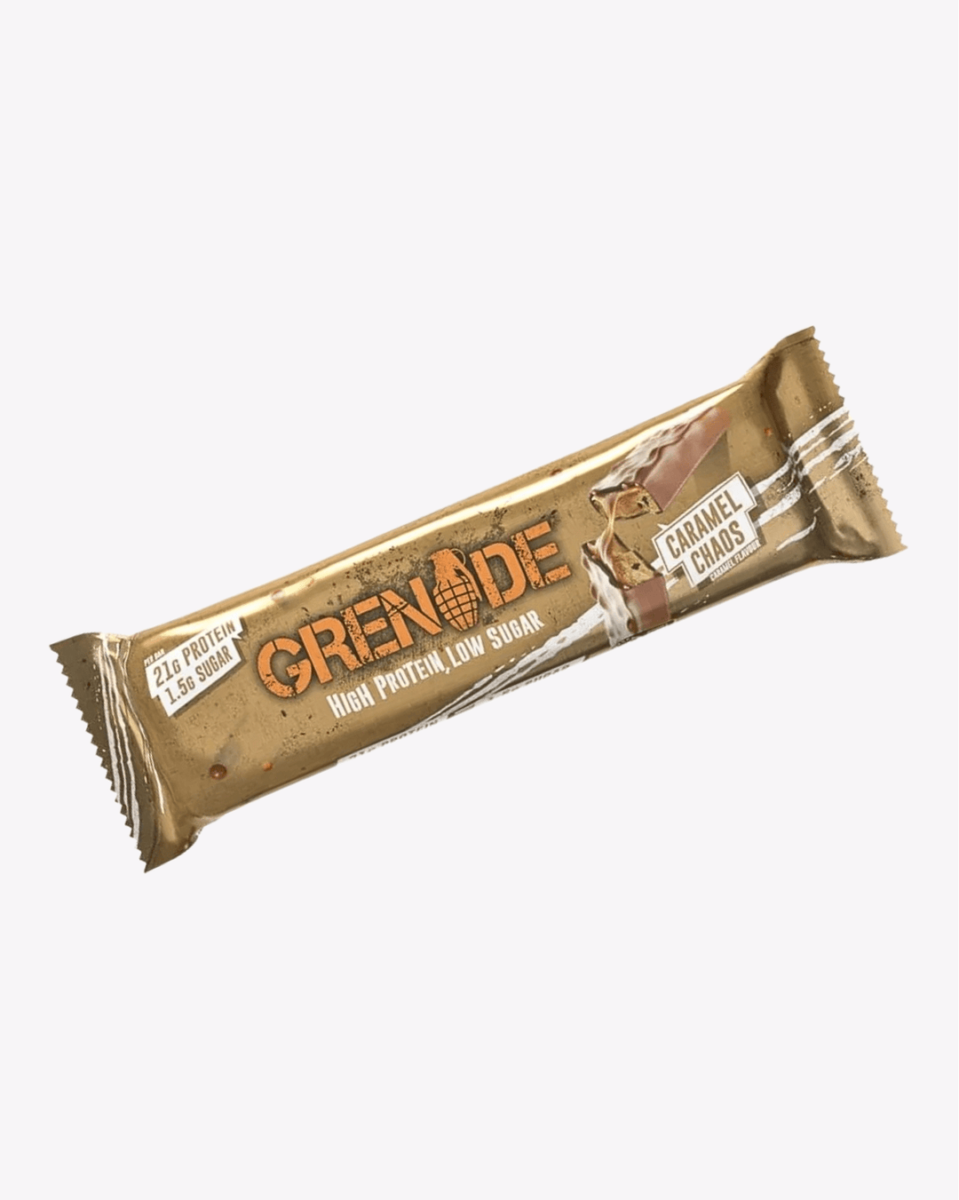 Barra Proteica Grenade - 60g - Caramel Chaos - TugaSox Fitness Store