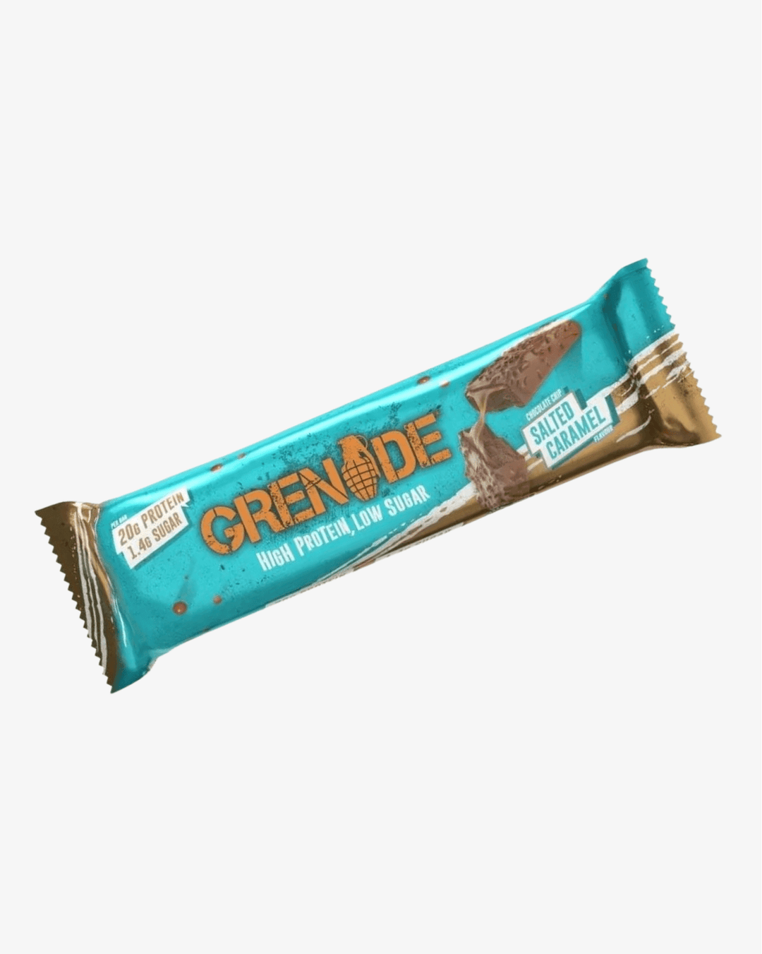 Barra Proteica Grenade - 60g - Chocolate Chip Salted Caramel - TugaSox Fitness Store