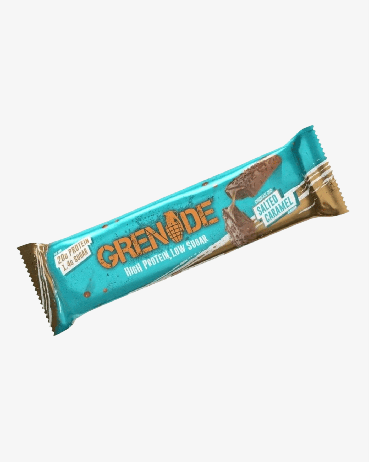 Barra Proteica Grenade - 60g - Chocolate Chip Salted Caramel - TugaSox Fitness Store