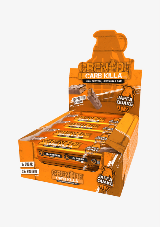 Barra Proteica Grenade - 60g - Jaffa Quake - TugaSox Fitness Store