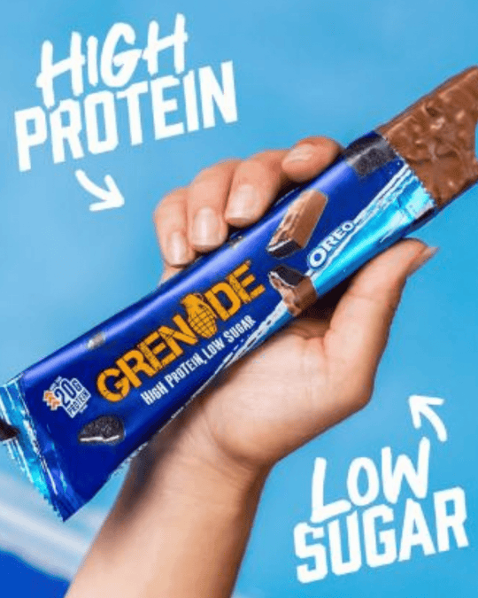 Barra Proteica Grenade - 60g - Oreo - TugaSox Fitness Store