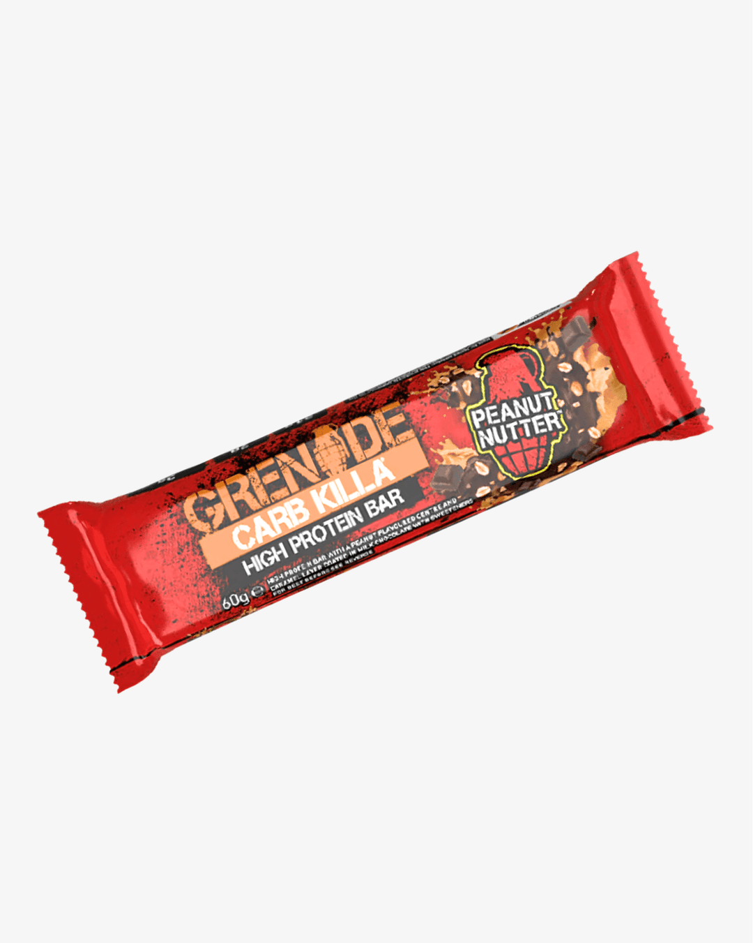 Barra Proteica Grenade - 60g - Peanut Nutter - TugaSox Fitness Store
