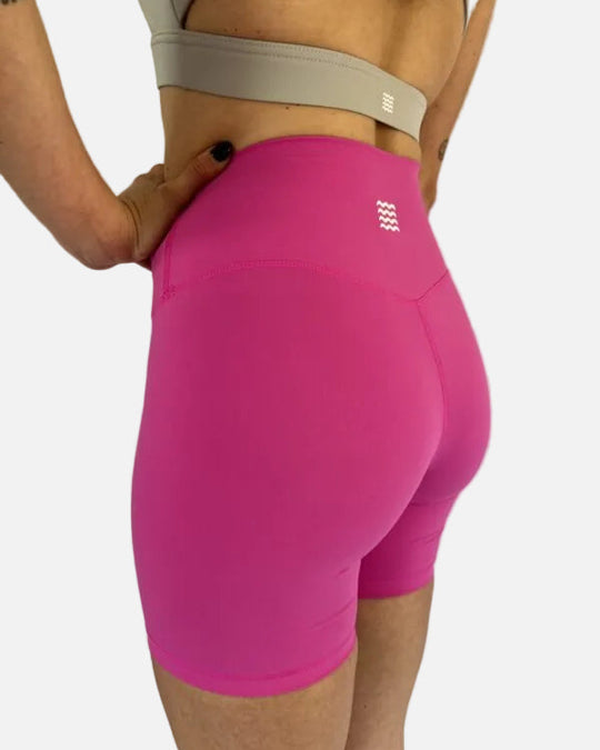 wave fitness - biers shorts fucsia