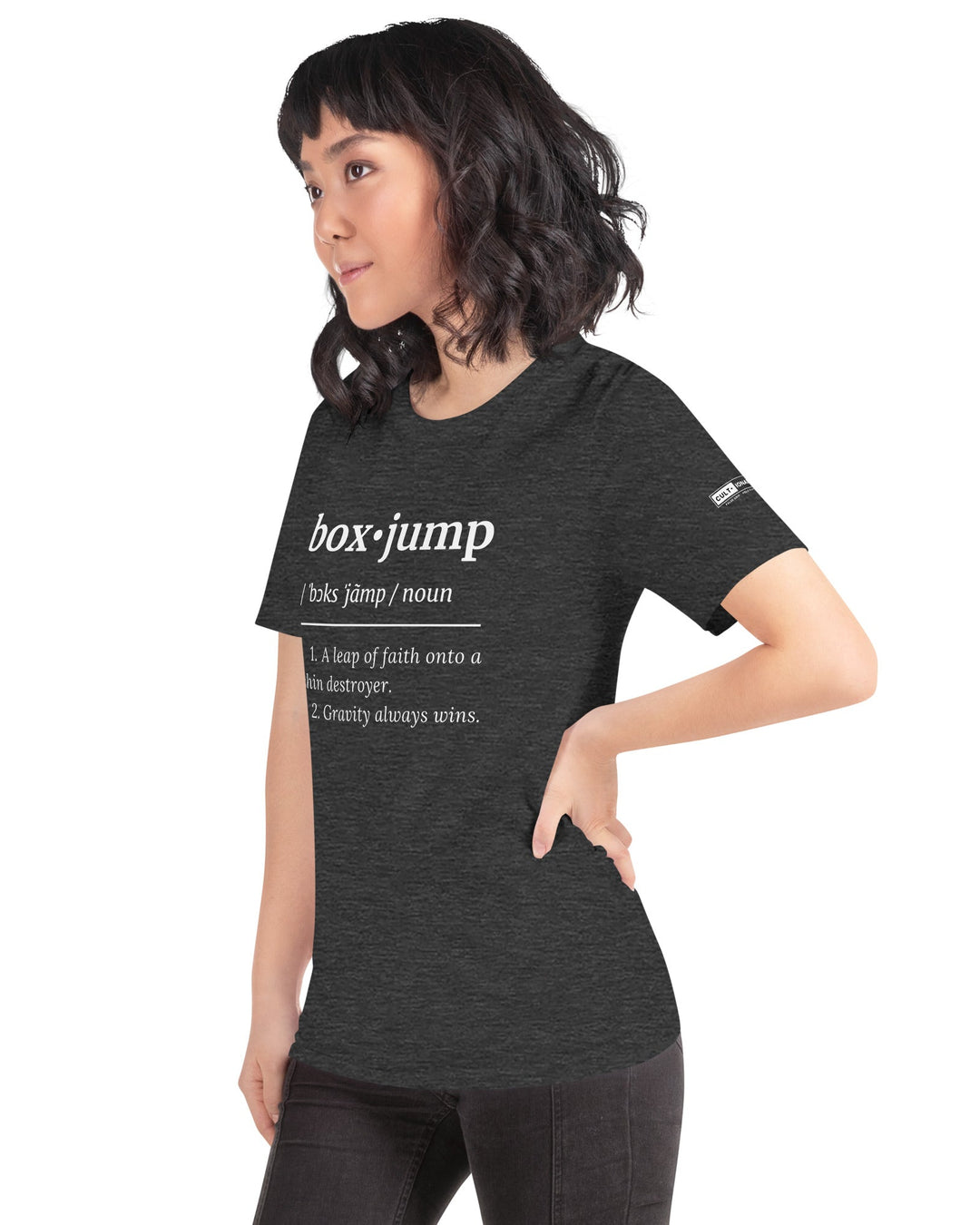box jump definition unisex tee design lat