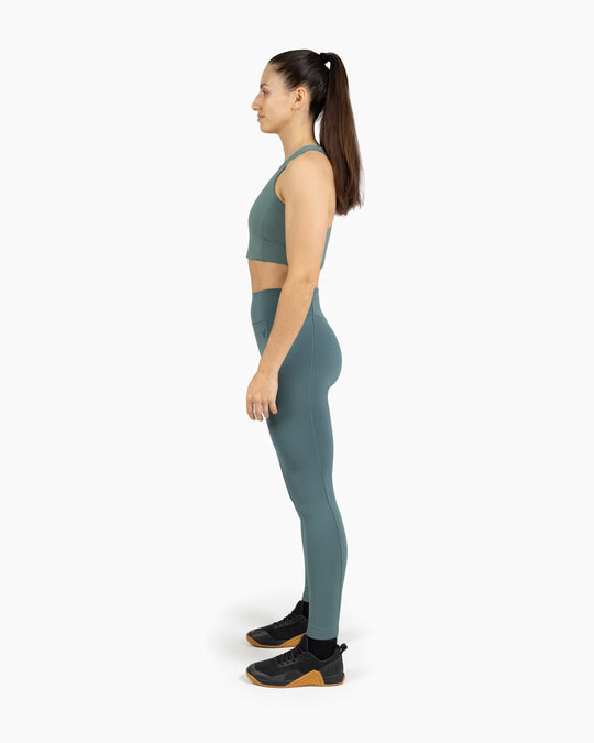 Bra Velites HOLO High Neck – Pine Green - TugaSox Fitness Store