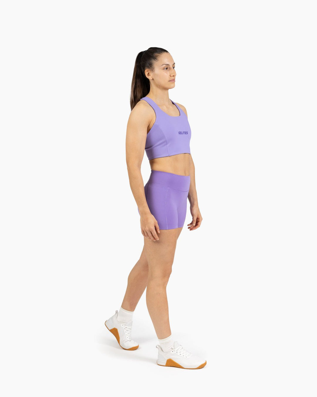 Bra Velites HOLO High Neck – Wisteria - TugaSox Fitness Store