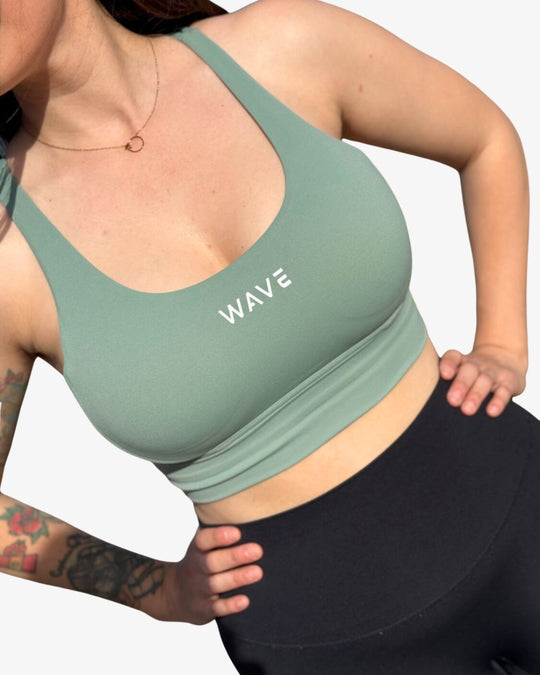 Bra Wave BOLONIA | Teal - TugaSox Fitness Store