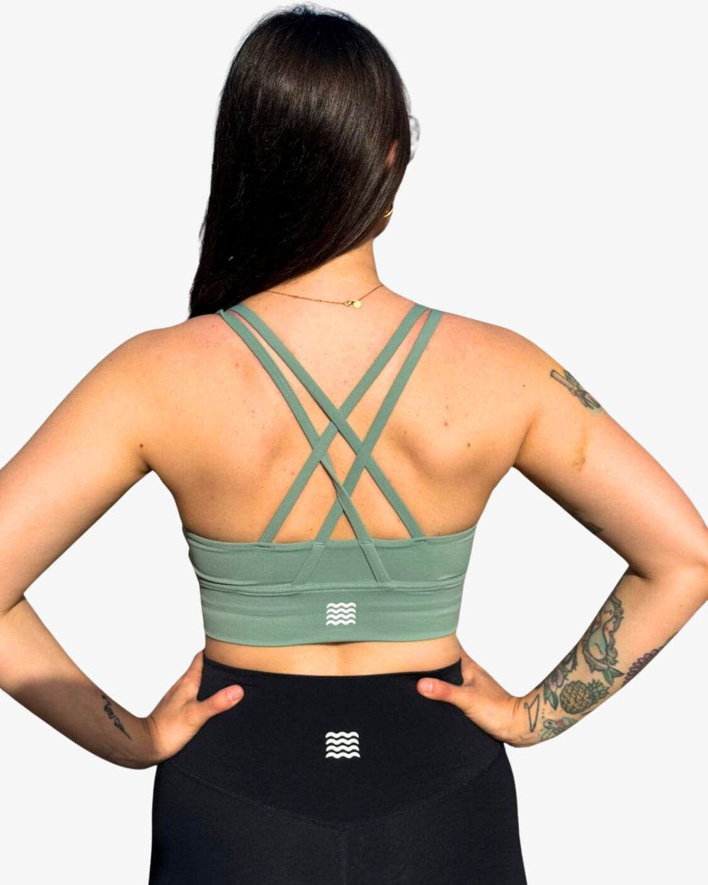 Bra Wave BOLONIA | Teal - TugaSox Fitness Store