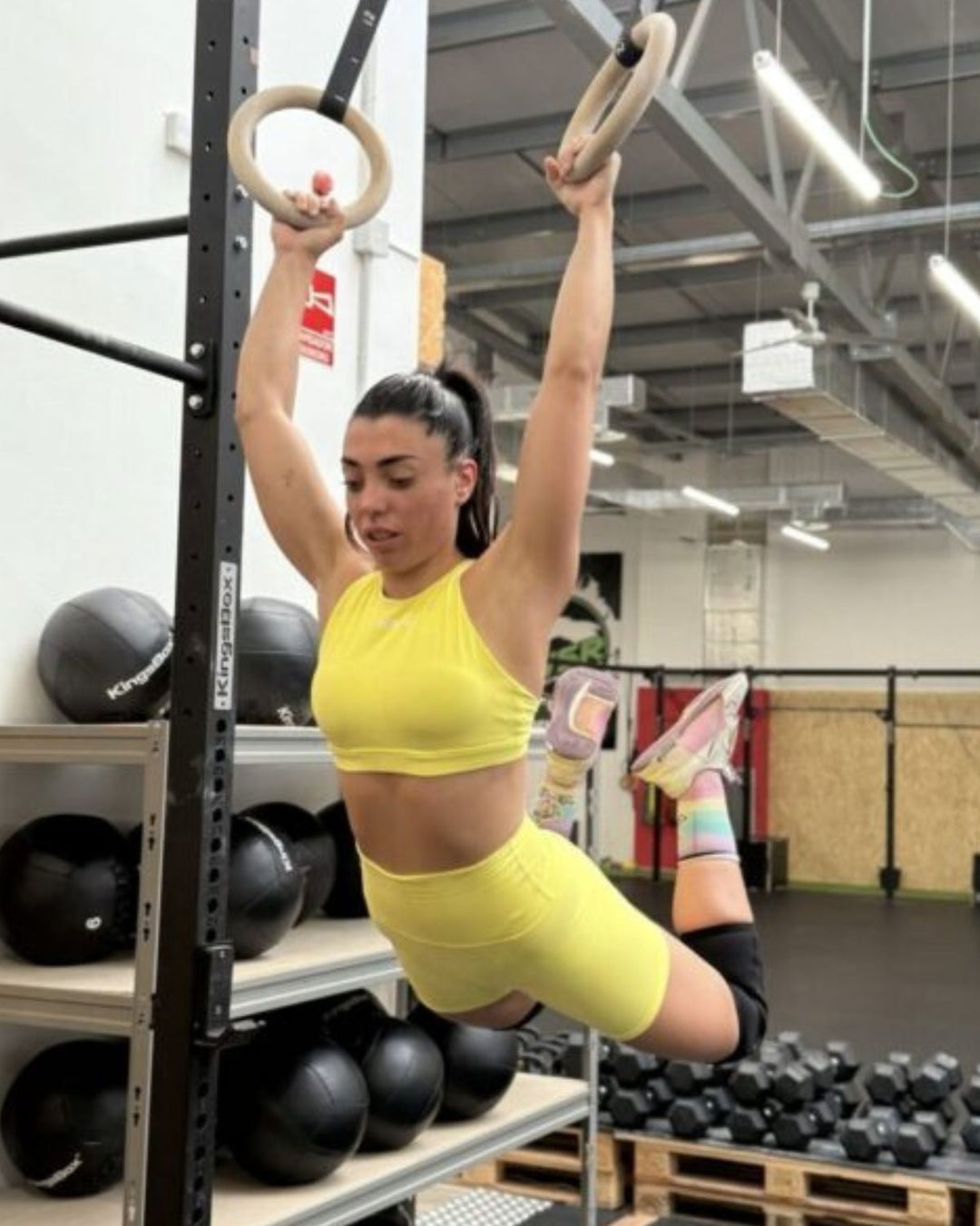 Bra Wave CAVANNA | Amarelo - TugaSox Fitness Store