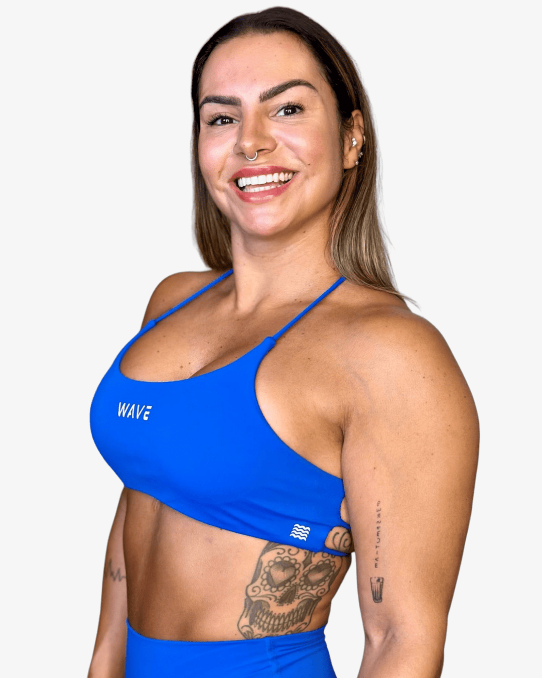 Bra Wave MÁSPALOMAS | Electric Blue - TugaSox Fitness Store