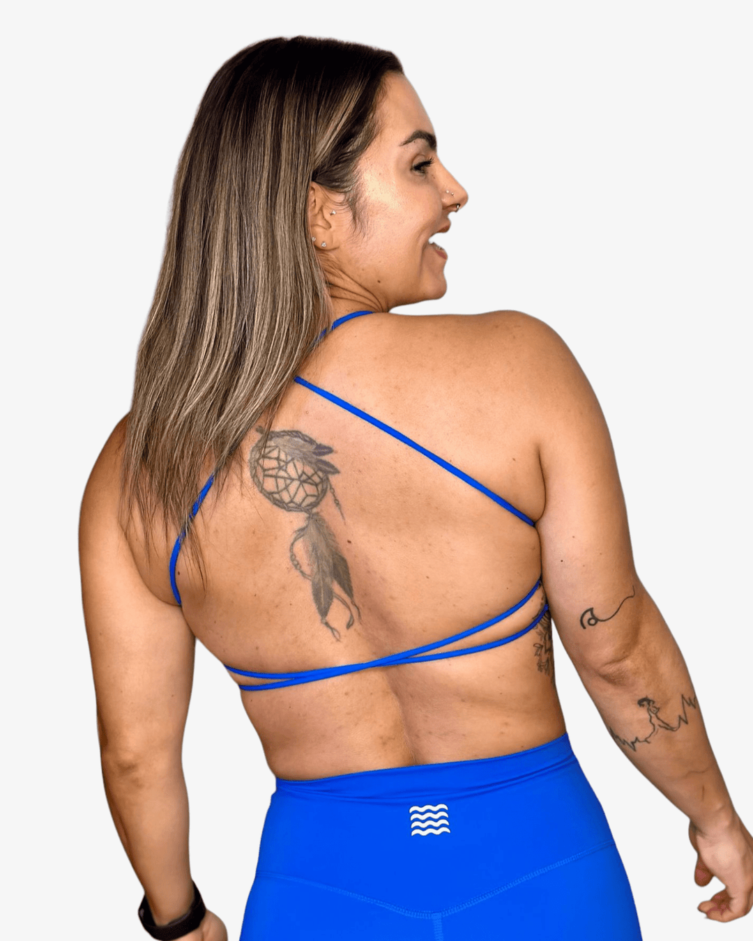 Bra Wave MÁSPALOMAS | Electric Blue - TugaSox Fitness Store