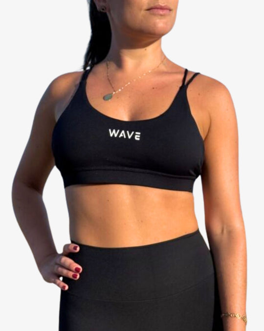 Bra Wave MURO | Black - TugaSox Fitness Store