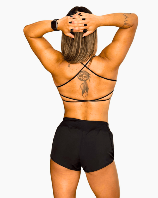 Calções Desportivos ELITE | Black - TugaSox Fitness Store