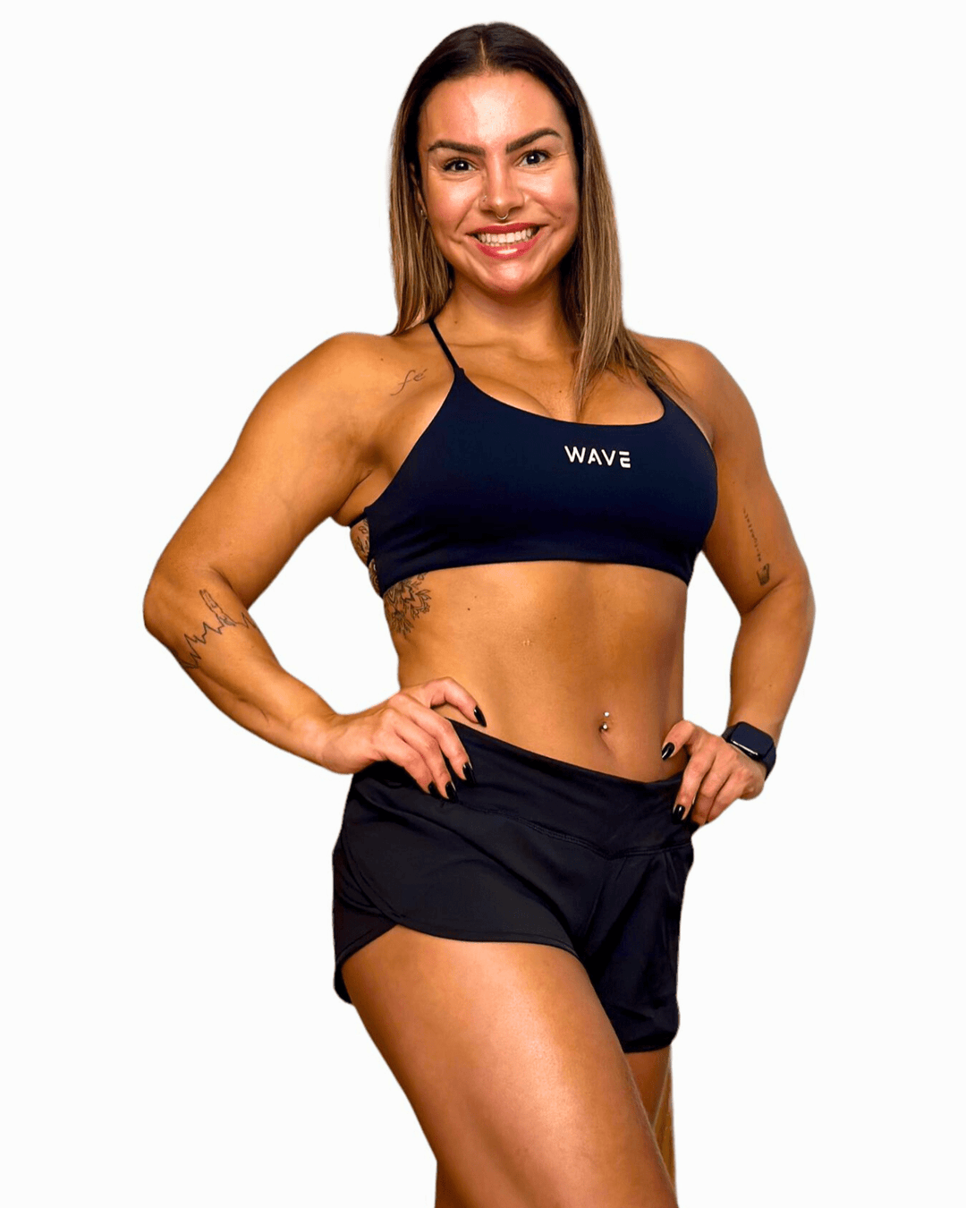 Calções Desportivos ELITE | Black - TugaSox Fitness Store