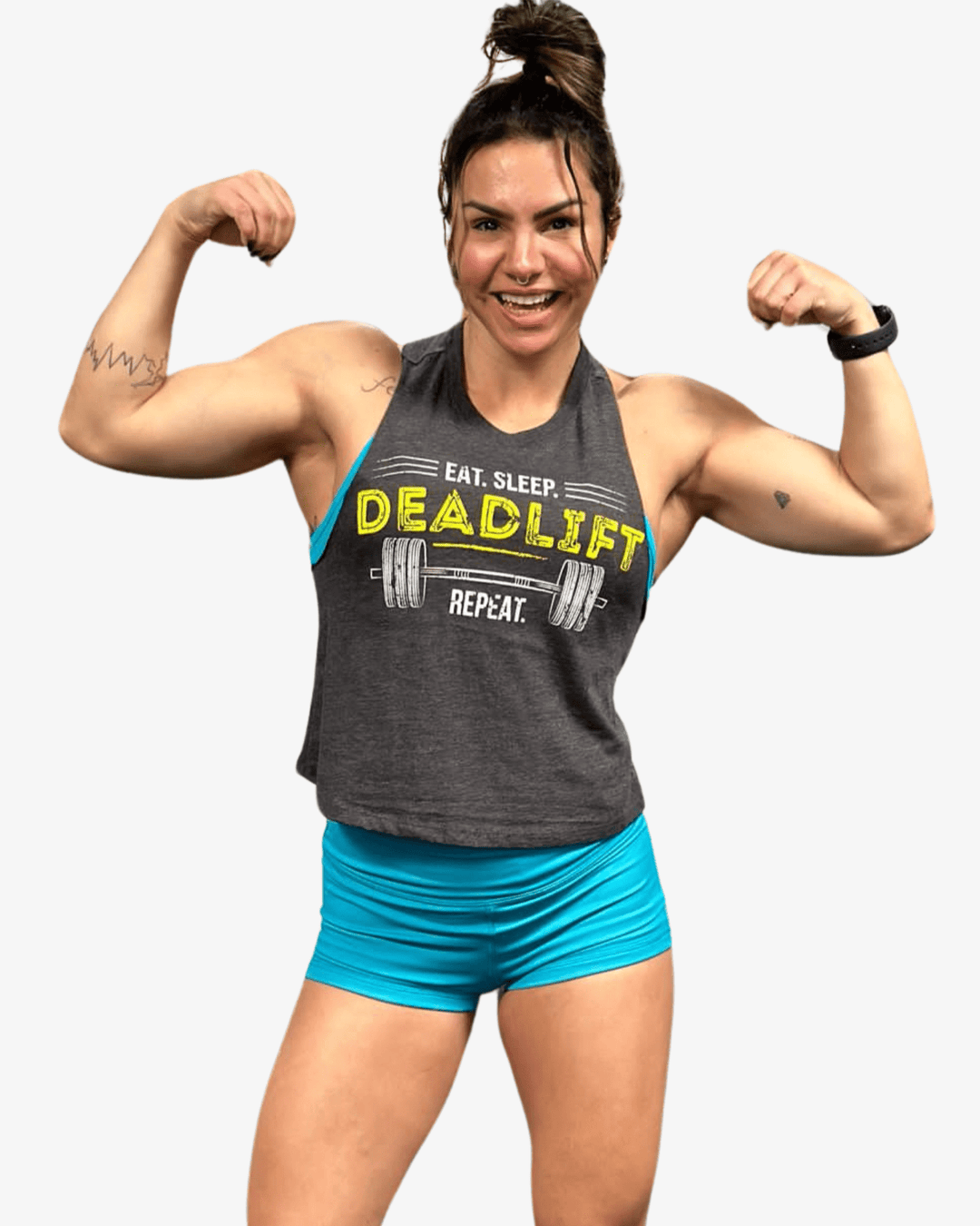 Calções Desportivos MAYA BLUE | Squat & Lift - TugaSox Fitness Store