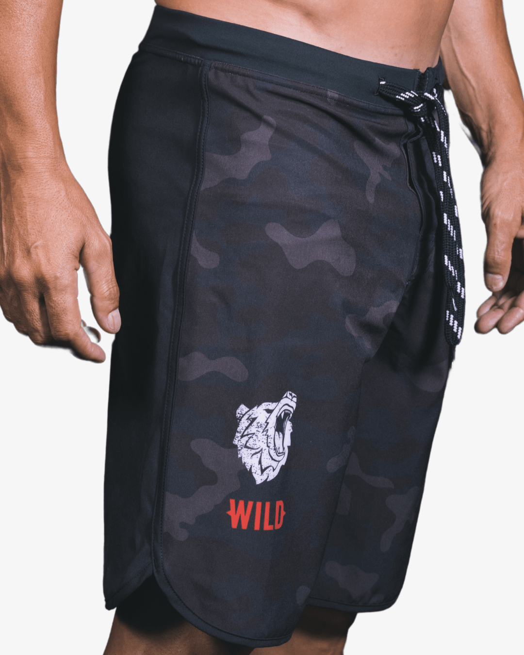 Calções Masculinos DARK CAMO | Black - TugaSox Fitness Store
