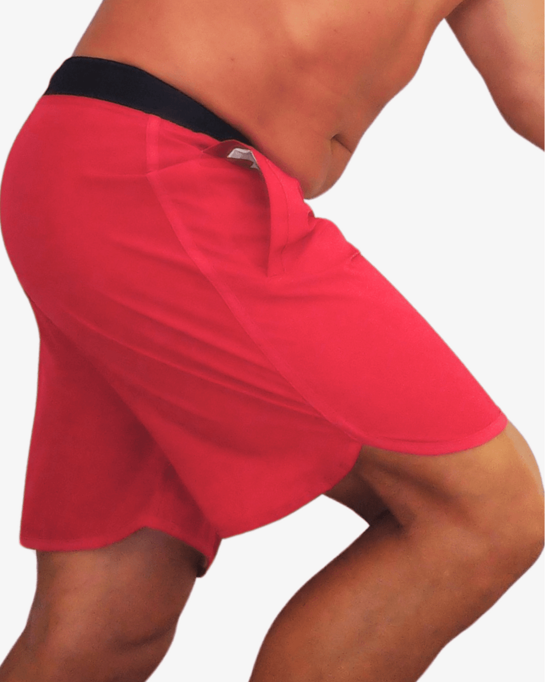 Calções Masculinos ENDURANCE | Red - TugaSox Fitness Store