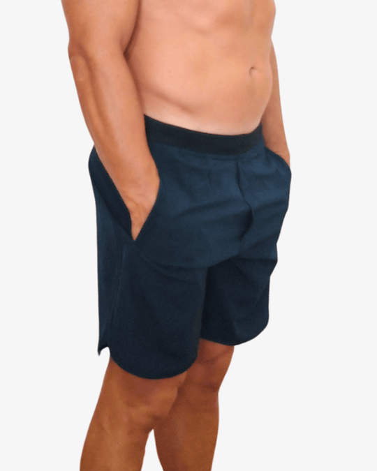 Calções Masculinos ICONIC | Navy - TugaSox Fitness Store