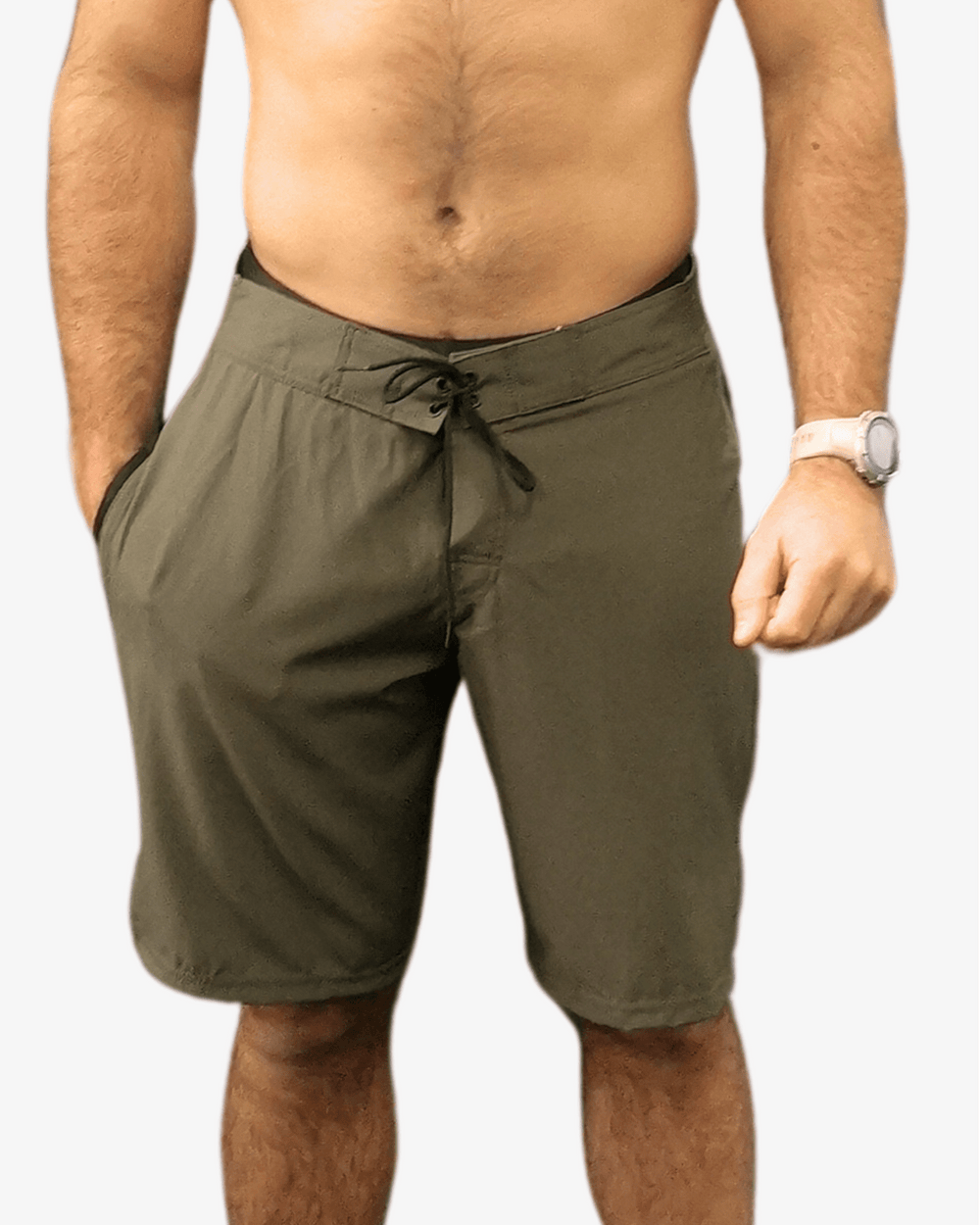 Calções Masculinos KHAKI - TugaSox Fitness Store