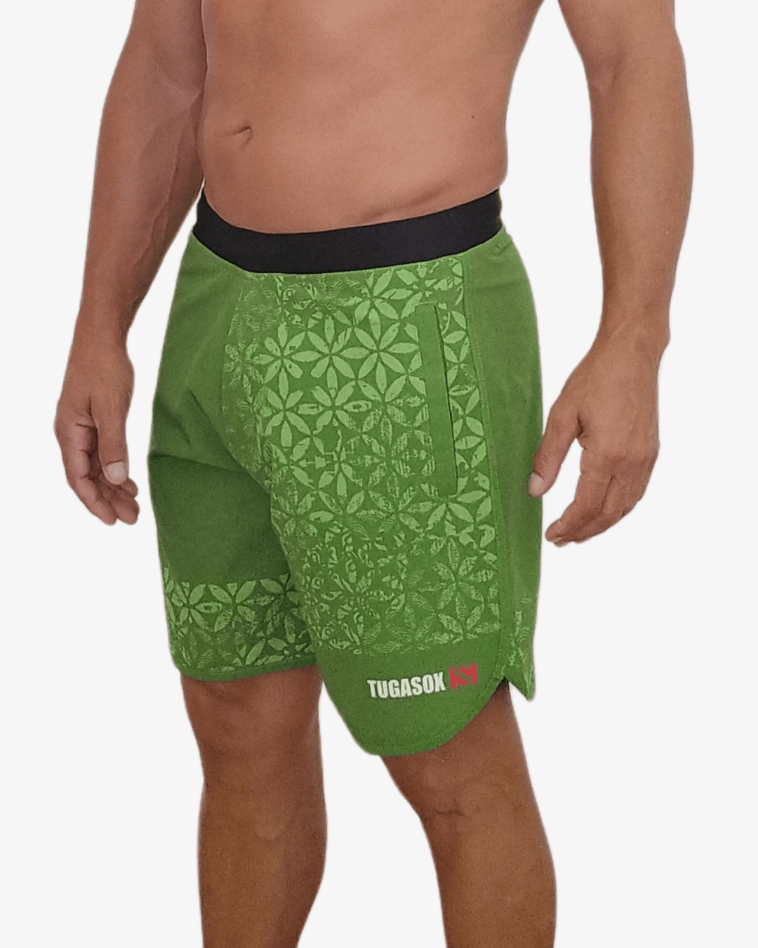 Calções Masculinos MOTION | Green - TugaSox Fitness Store