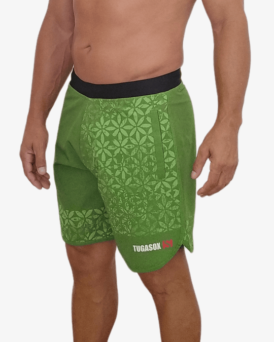 Calções Masculinos MOTION | Green - TugaSox Fitness Store