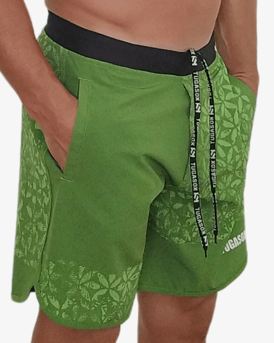 Calções Masculinos MOTION | Green - TugaSox Fitness Store