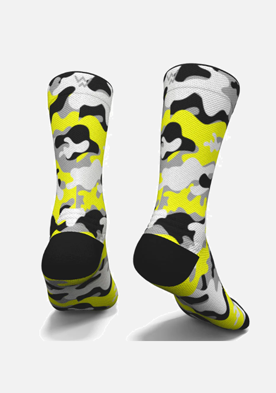 Meias UNISSEXO Camo (yellow)