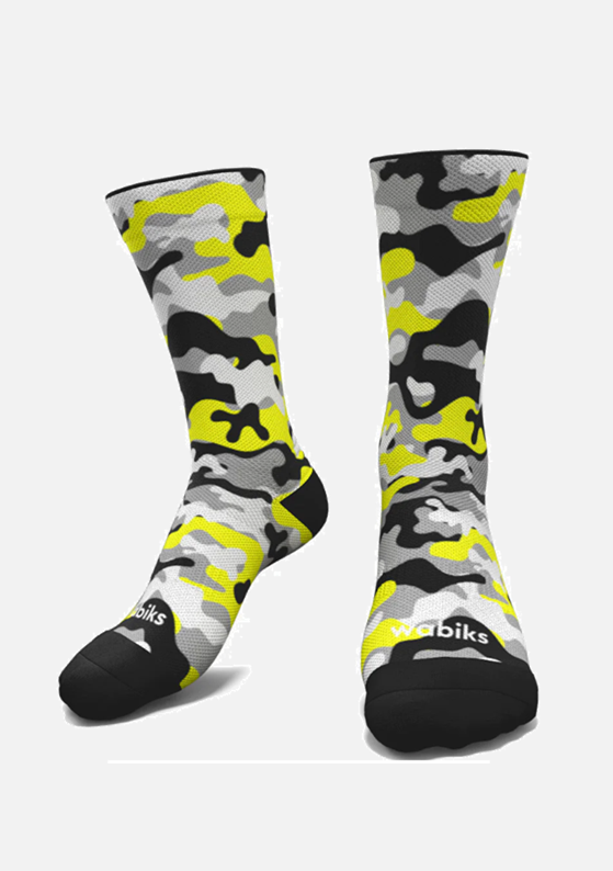 Meias UNISSEXO Camo (yellow)