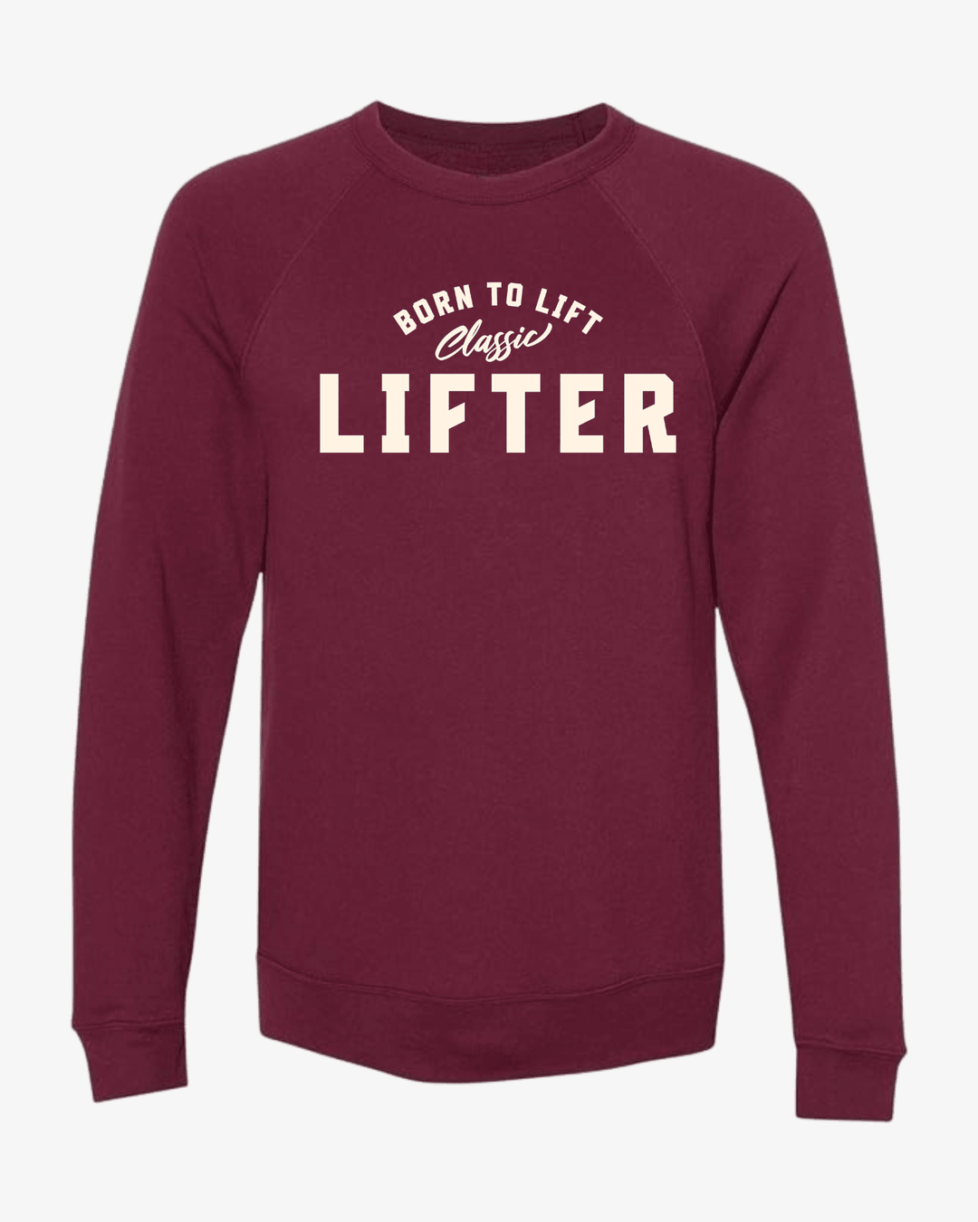 Classic Lifter Raglan Sweatshirt – Unissexo - TugaSox Fitness Store