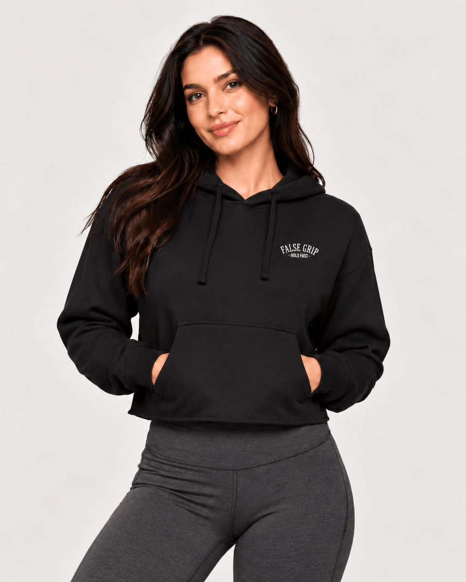 Crop hoodie Girls Who Lift - TugaSox Fitness Store