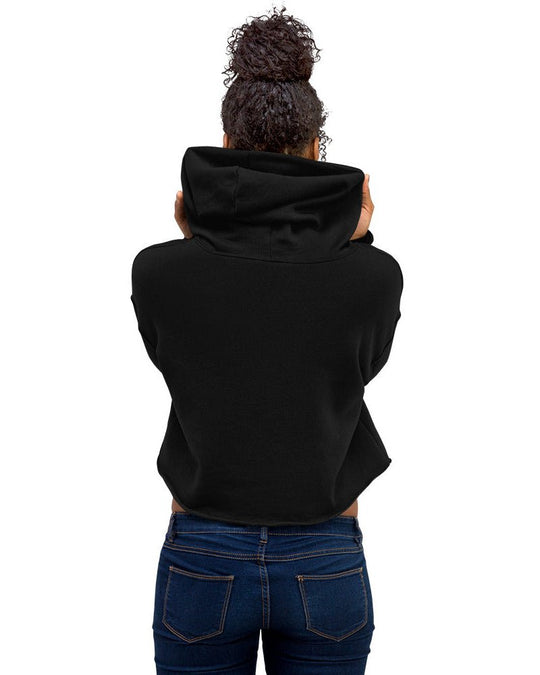 Crop Hoodie "Will Lift for Pizza" - TugaSox Fitness Store