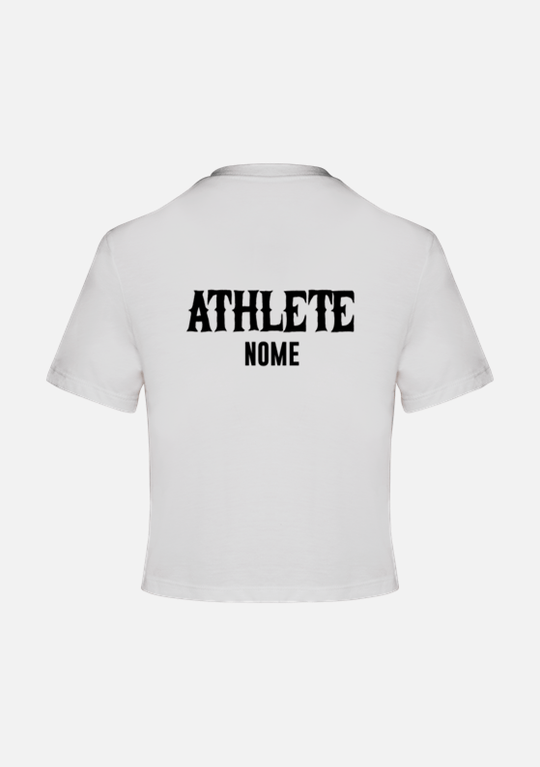 CROP T - SHIRT - CrossFit 2580 (Alenquer) - White - TugaSox Fitness Store